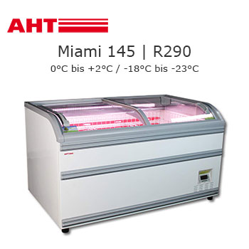 Tiefkühltruhe Kopftruhe freezer AHT Miami 145 UVSAD